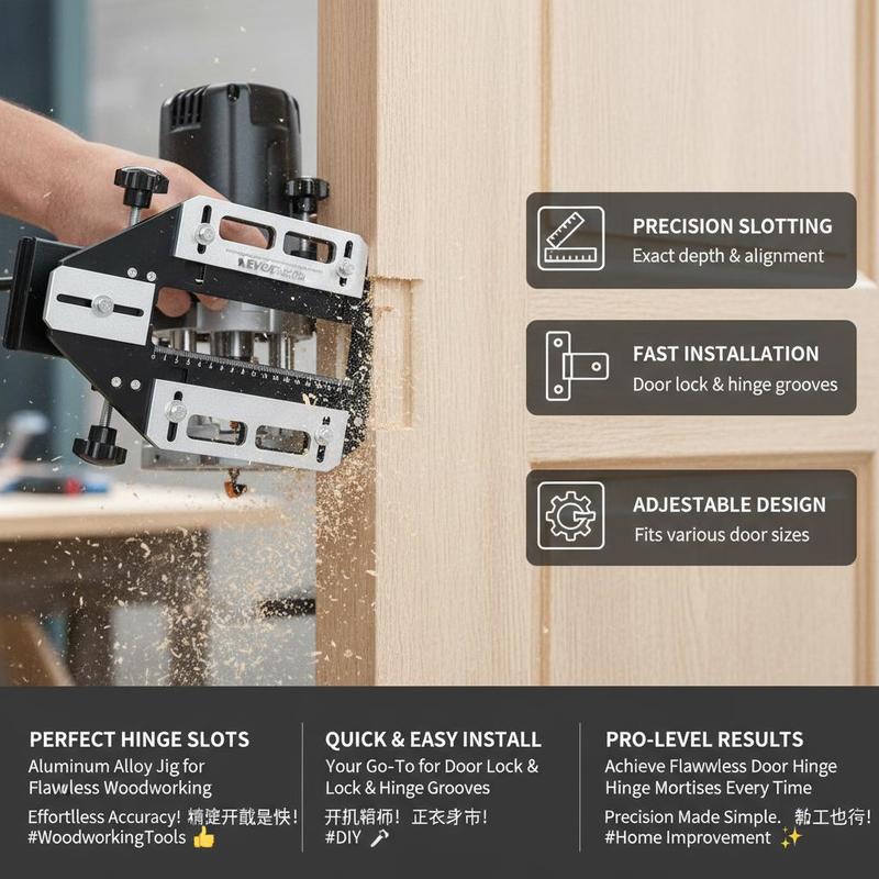 Aluminum Alloy Mortise Templat - Cabinet Hinges review and price