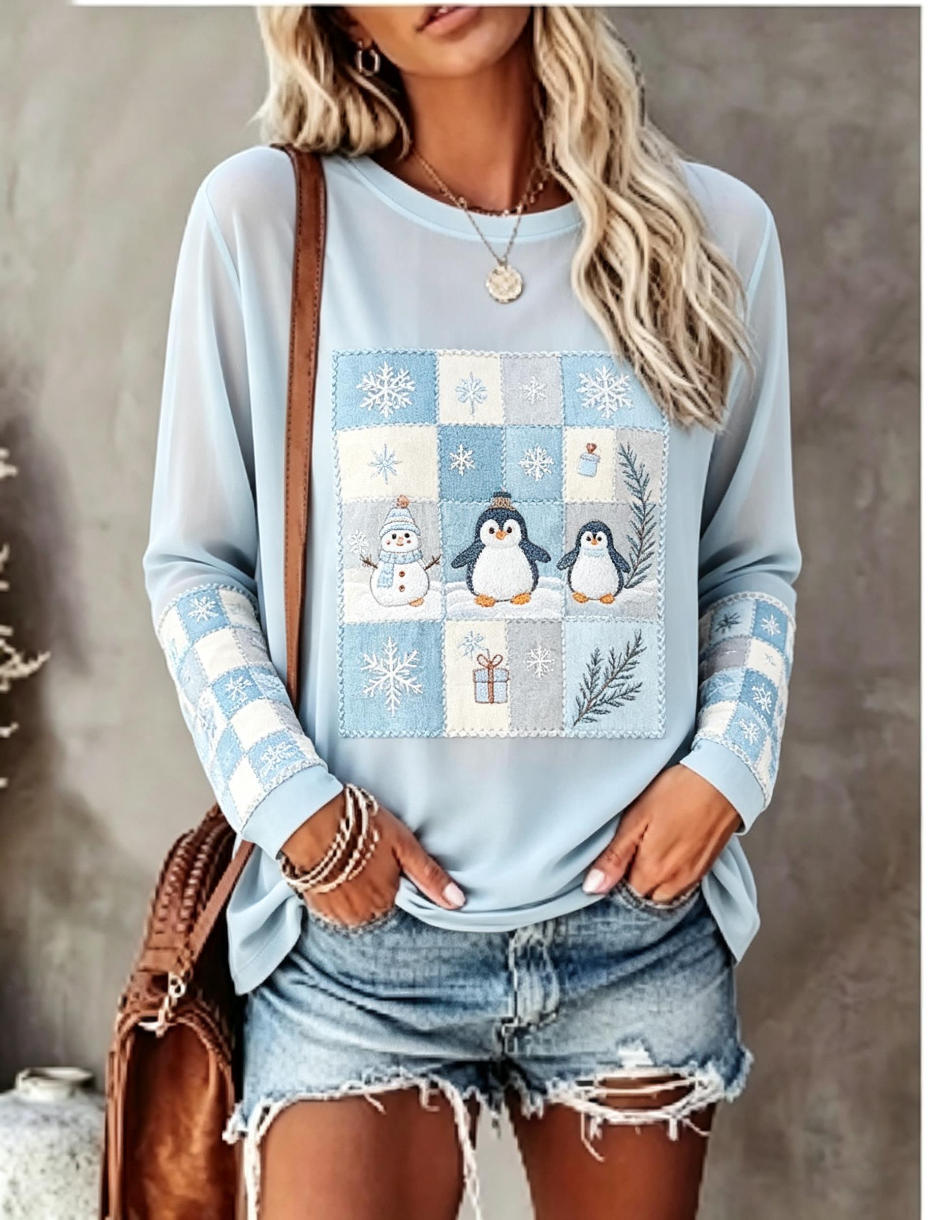 Women Long Sleeve T Shirt Fox  - Wallpaper review and price