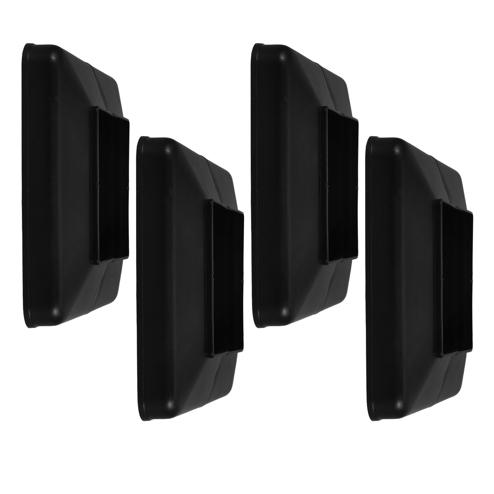 4Pcs Black Deck Post Base Cove - Home Improvement Fence review and price