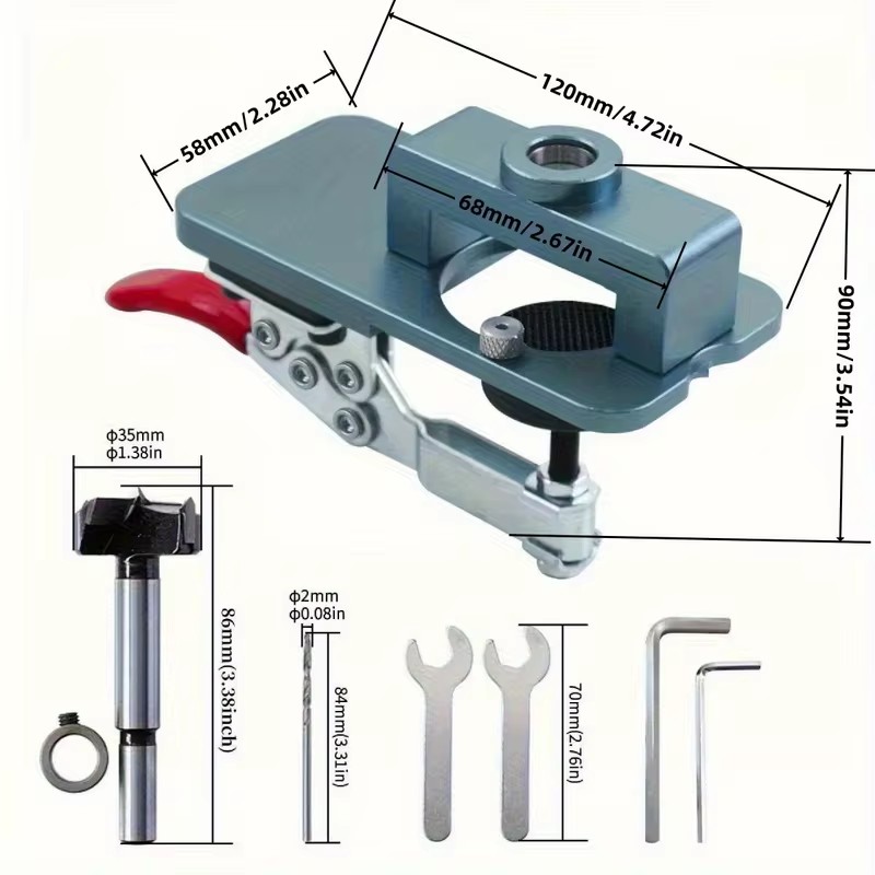 Precision Drill Guide Clamp fo - Cabinet Hinges review and price
