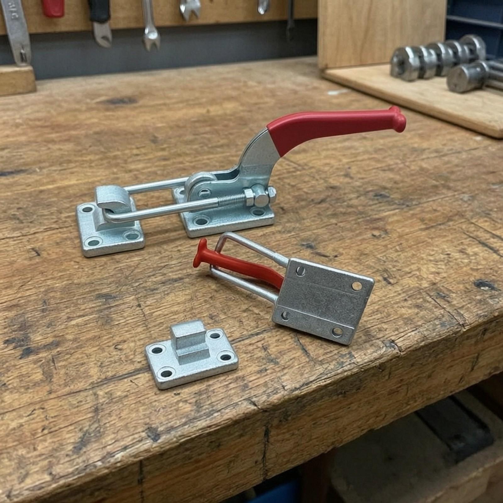 Adjustable Clamp Lock Iron Tog - Door Handle review and price